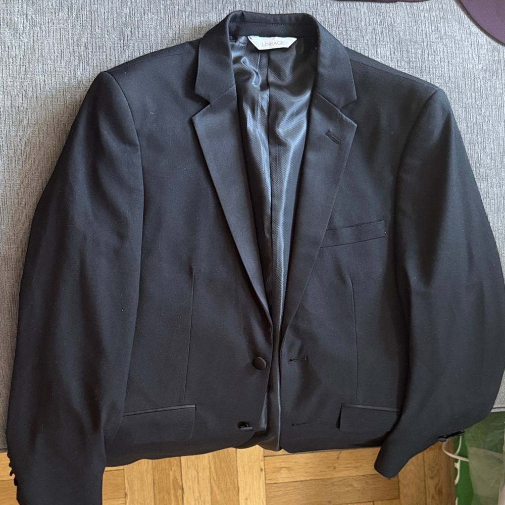 Men's Black Tuxedo Blazer
